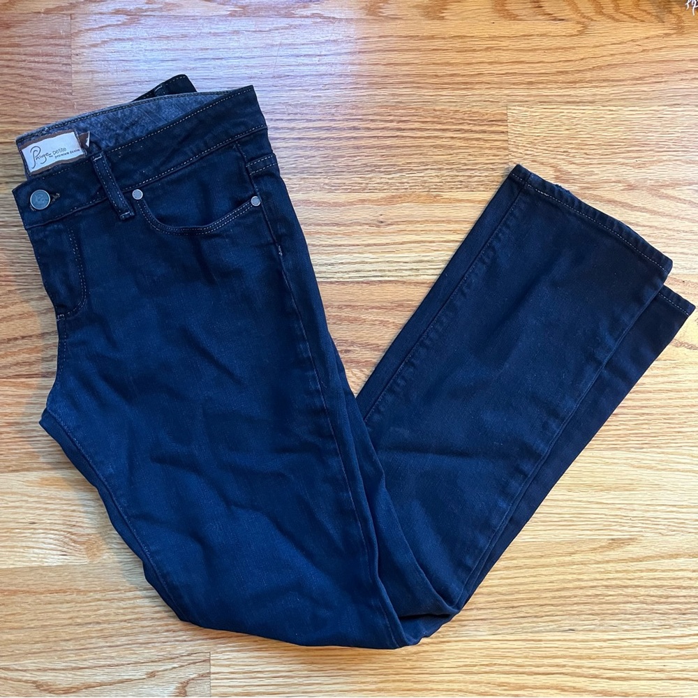 PAIGE petite dark blue heights jeans size 29 petite